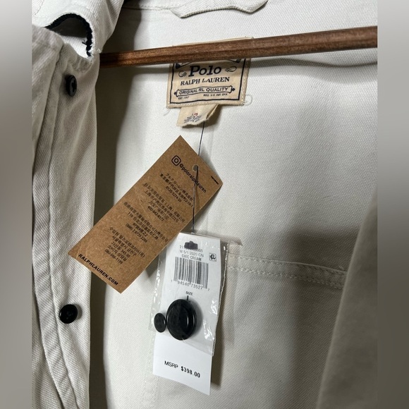 Polo Ralph Lauren Limited Edition Chic Cotton Barn Coat Trench Jacket - Picture 11 of 17